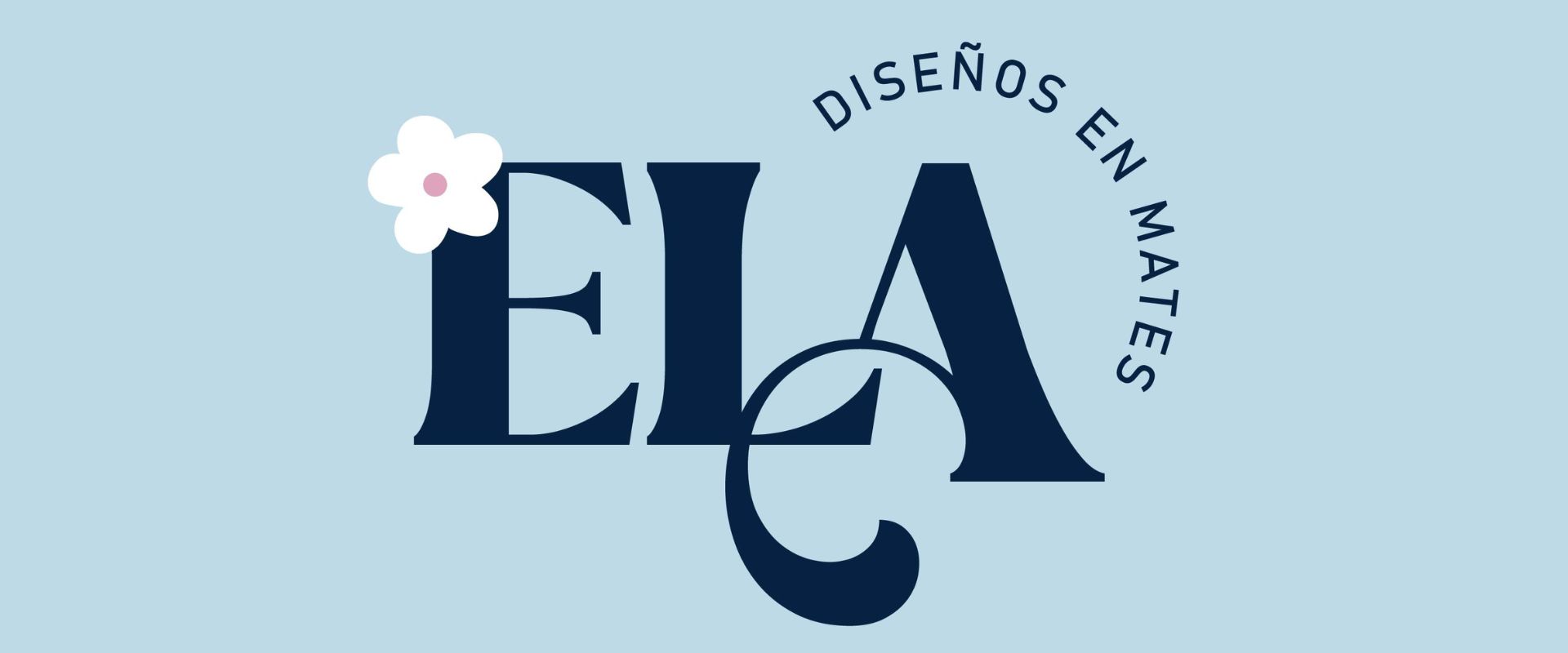 Banner Ela, imagen con el nombre de la marca